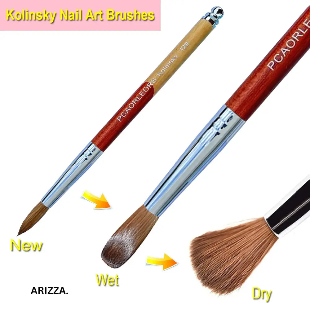 Women Carving Nail Brush Art Drawing Tool
