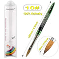 Women Carving Nail Brush Art Drawing Tool Green 10
