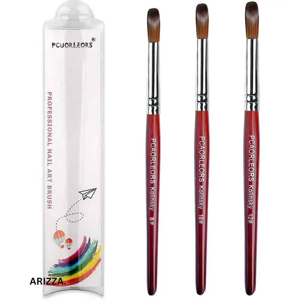 Women Carving Nail Brush Art Drawing Tool one set