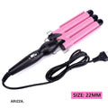 Women Hair Styler Professional Hair Curling Iron 22mm / EU