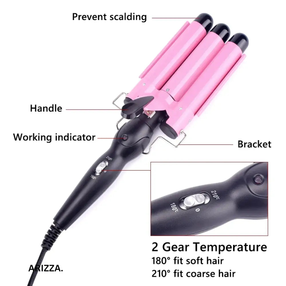 Women Hair Styler Professional Hair Curling Iron