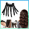Women Heat Curls Ribbon Hair Curling Rod Black