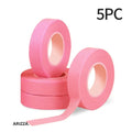 Women Lifting Eyelash Extension Tape 5pcs rose red