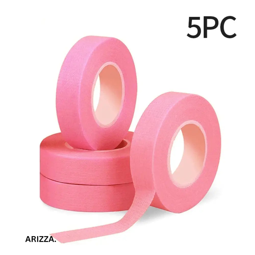 Women Lifting Eyelash Extension Tape 5pcs rose red