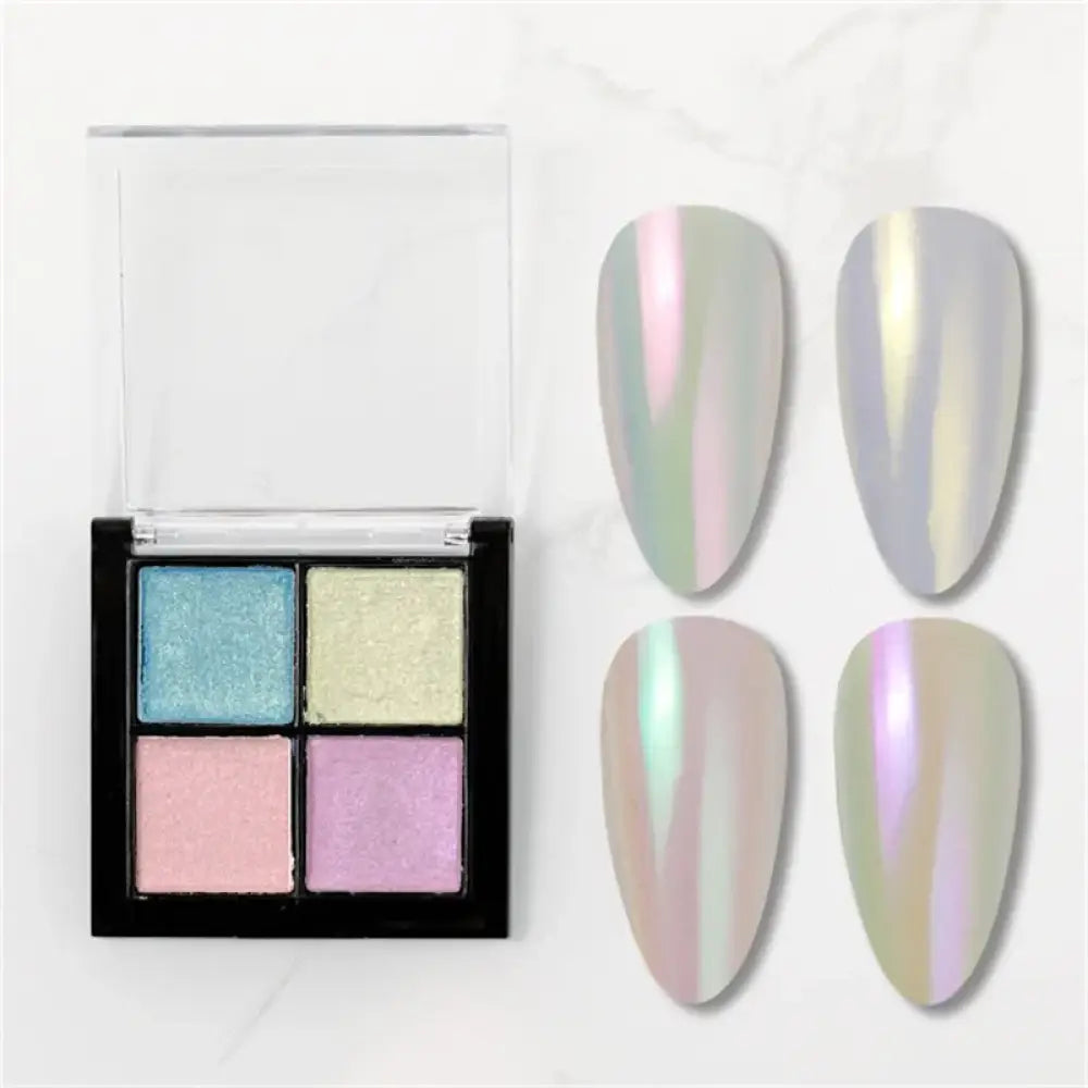 Women Magic Mirror Nail Pigment Palette FGT187-02