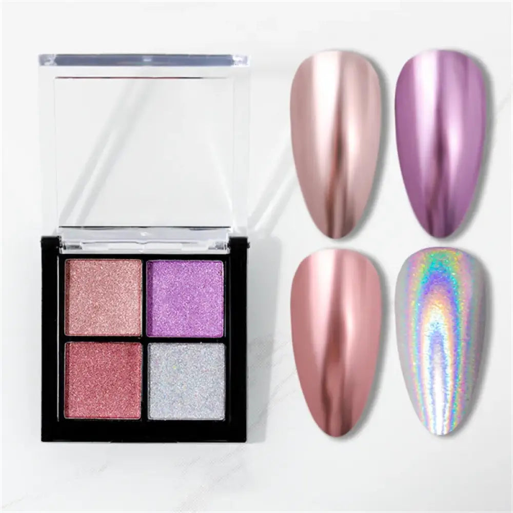 Women Magic Mirror Nail Pigment Palette FGT187-03