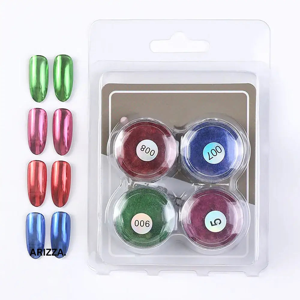 Women Magic Mirror Nail Pigment Palette FT231-S2
