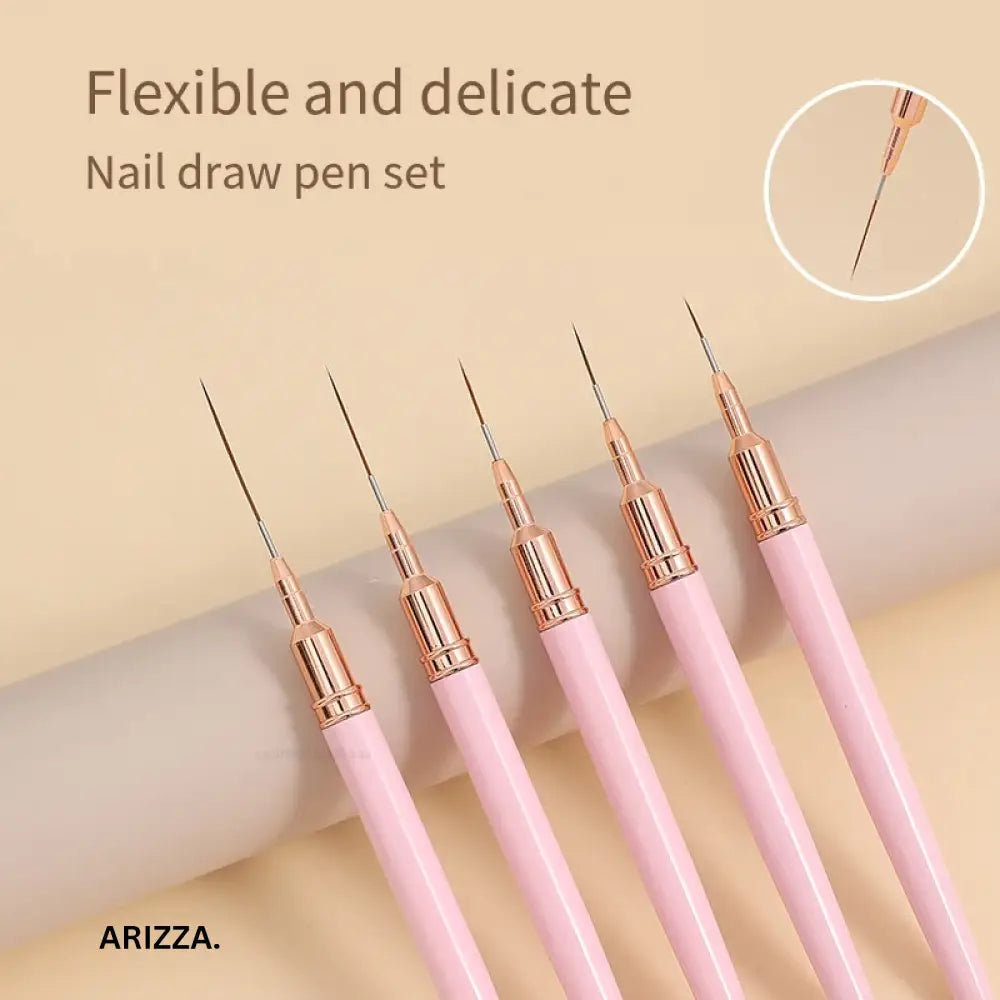 Women Nail Art Painting Fine Liner
