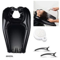 Women Portable Hair Washing Basin Black set