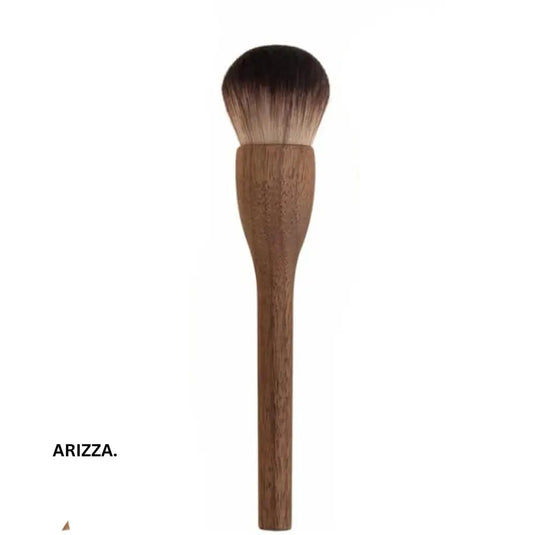 Women Vintage Wood Handle Makeup Brush